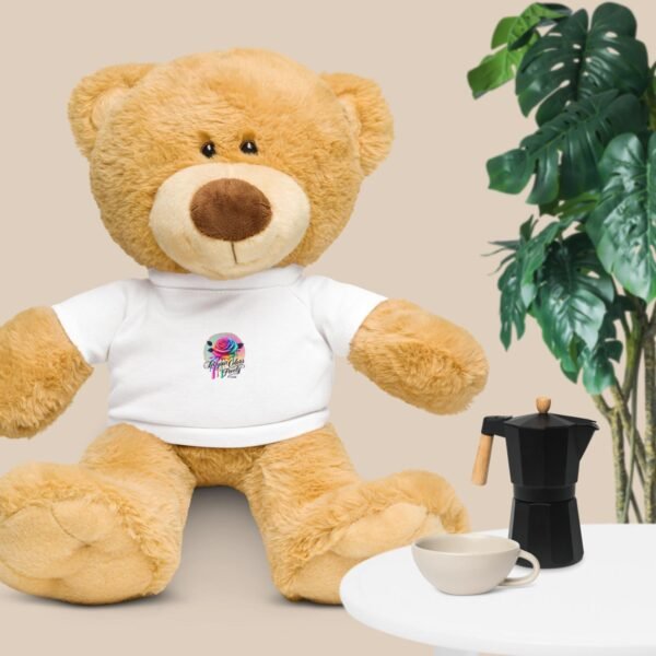 Teddy bear with a t-shirt