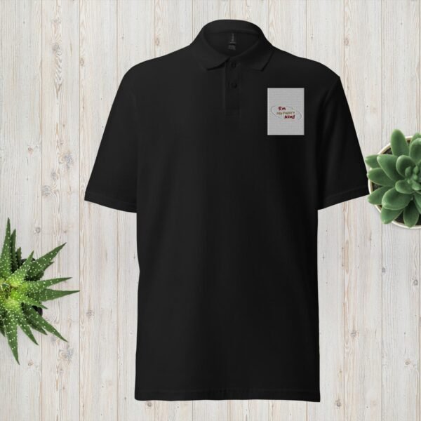 Unisex pique polo shirt - Image 2