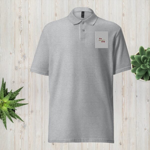 Unisex pique polo shirt