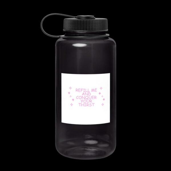 Wide mouth plastic water bottle - Image 3