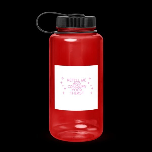 Wide mouth plastic water bottle - Image 4
