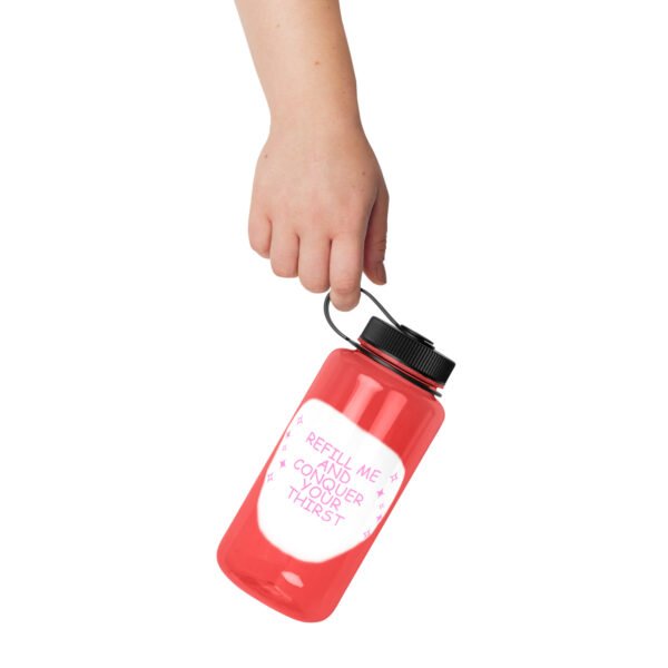 Wide mouth plastic water bottle - Image 3