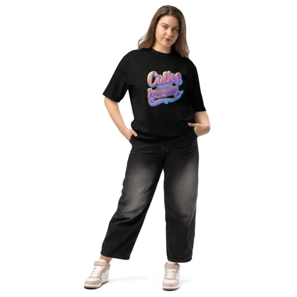 Oversized heavyweight t-shirt - Image 3