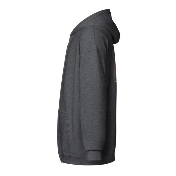 Unisex heavy blend zip hoodie - Image 4