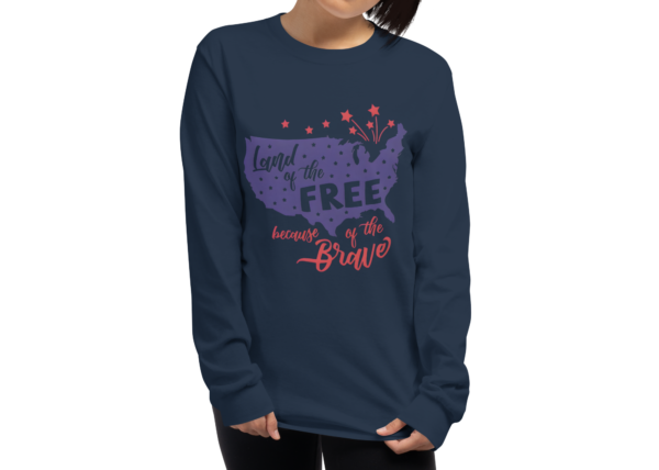 Land of the Free Long Sleeve T-Shirt