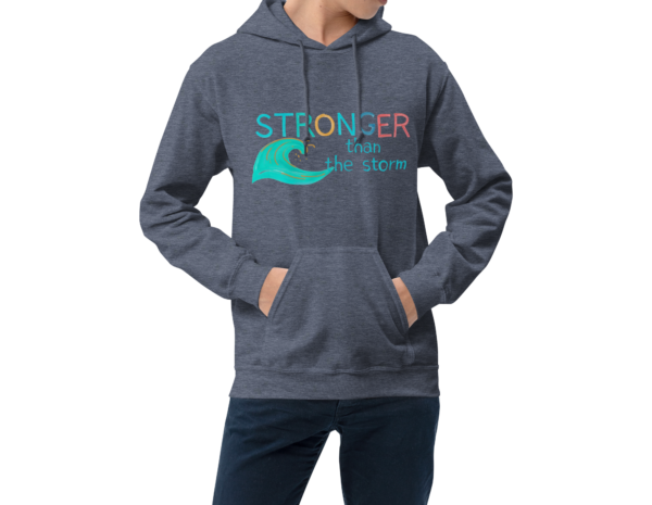 🌊 Stronger Than the Storm Hoodie – Stay Resilient, Stay Strong! 🌊 - Image 3