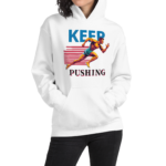Keep Pushing Unisex Heavy Blend Hoodie