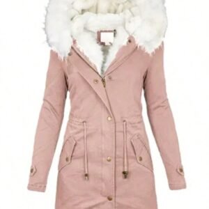 Needle Winter Faux Fur Hooded Parka Coat