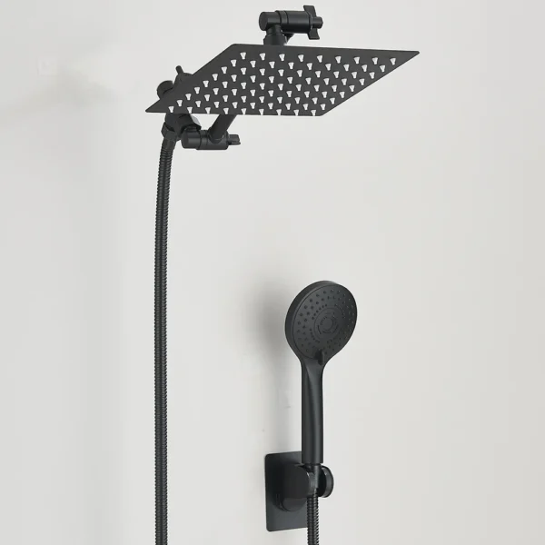 Shower Head Combo 8-12Inch High Pressure Rain Shower Head with ...