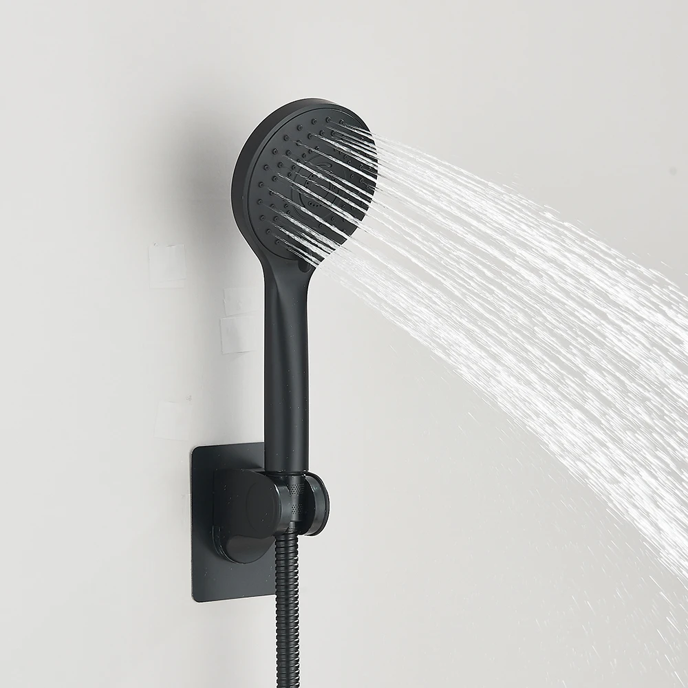Shower Head Combo 8-12Inch High Pressure Rain Shower Head with Adjustable Extension Arm With 3-way Handheld Shower Spray - Image 11